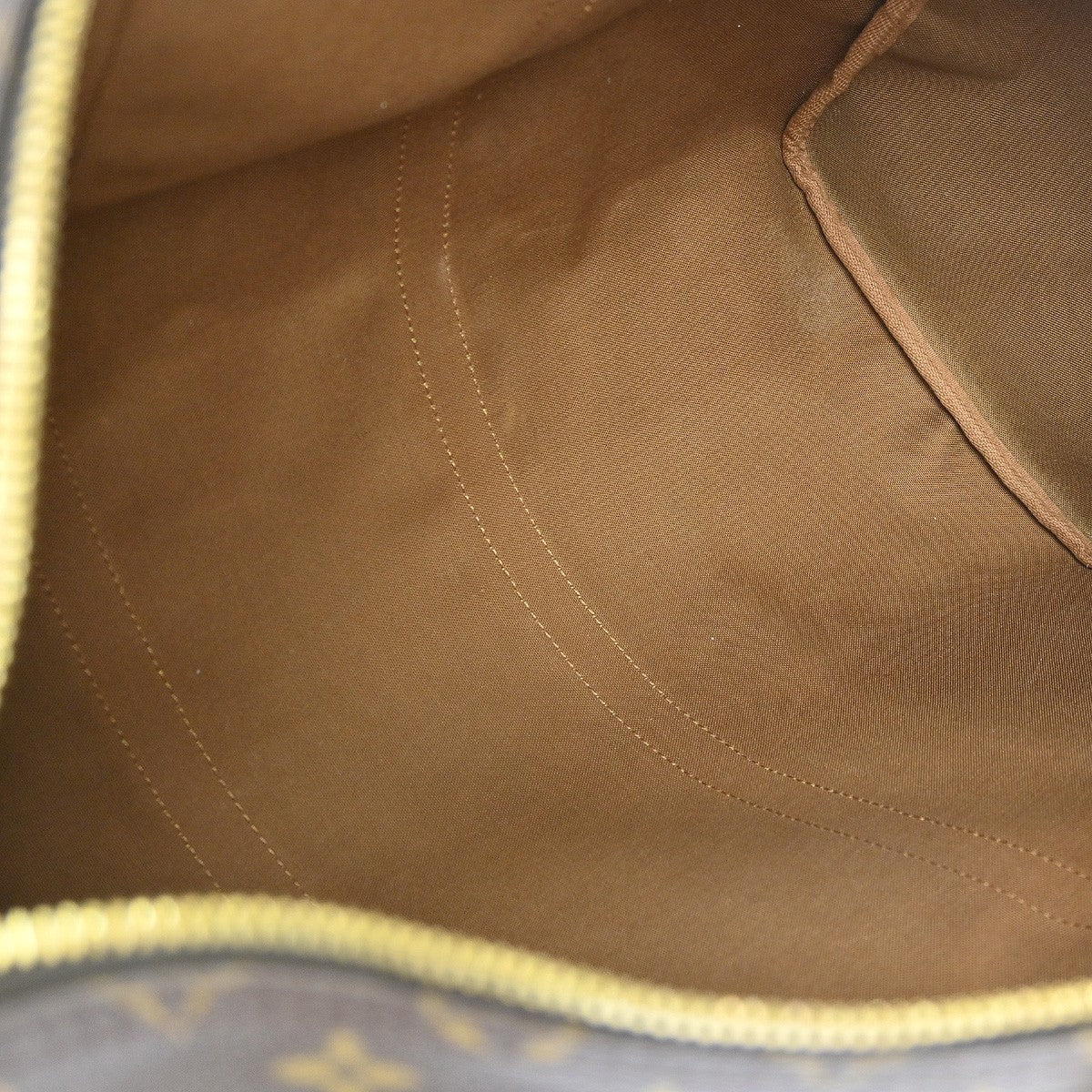 Louis Vuitton Keepall Bag Monogram Canvas Brown Canvas Travel Bag Bag (Authentic Pre-Loved)