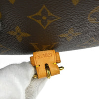 Louis Vuitton Sologne Handbag Monogram Canvas Brown Canvas Shoulder Bag Bag (Pre-Loved)