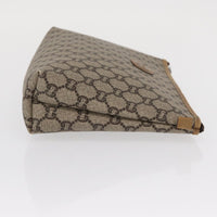 Gucci Gg Plus Supreme Pouch Canvas Beige Canvas Clutche & Pouche Bag (Pre-Loved)