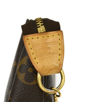 Louis Vuitton Louis Vuitton Mini Pochette Accessoires Canvas Brown Canvas Clutche & Pouche Bag (Authentic Pre-Loved)