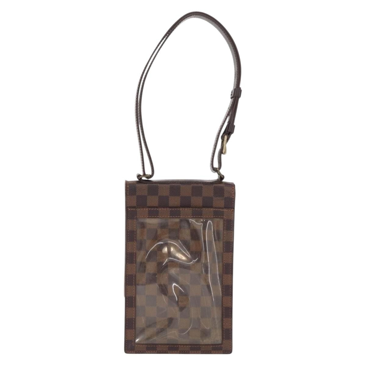 Louis Vuitton Portobello Messenger Damier Brown Canvas Shoulder Bag Bag (Pre-Loved)