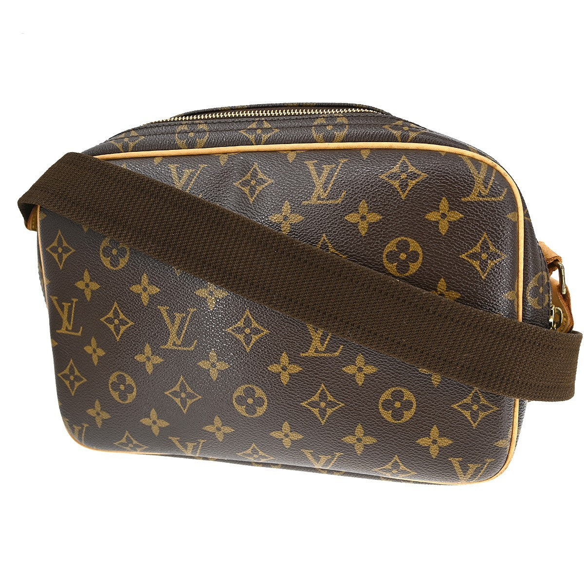 Louis Vuitton Louis Vuitton Reporter Bag Monogram Canvas Brown Canvas Shoulder Bag Bag (Authentic Pre-Loved)