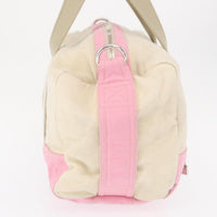 Chanel Sport Line Boston Ba Canvas Pink Canvas Travel Bag Bag (Pre-Loved)