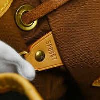 Louis Vuitton Vintage Montsouris Backpack Monogram Canvas Brown Canvas Backpack Bag (Pre-Loved)