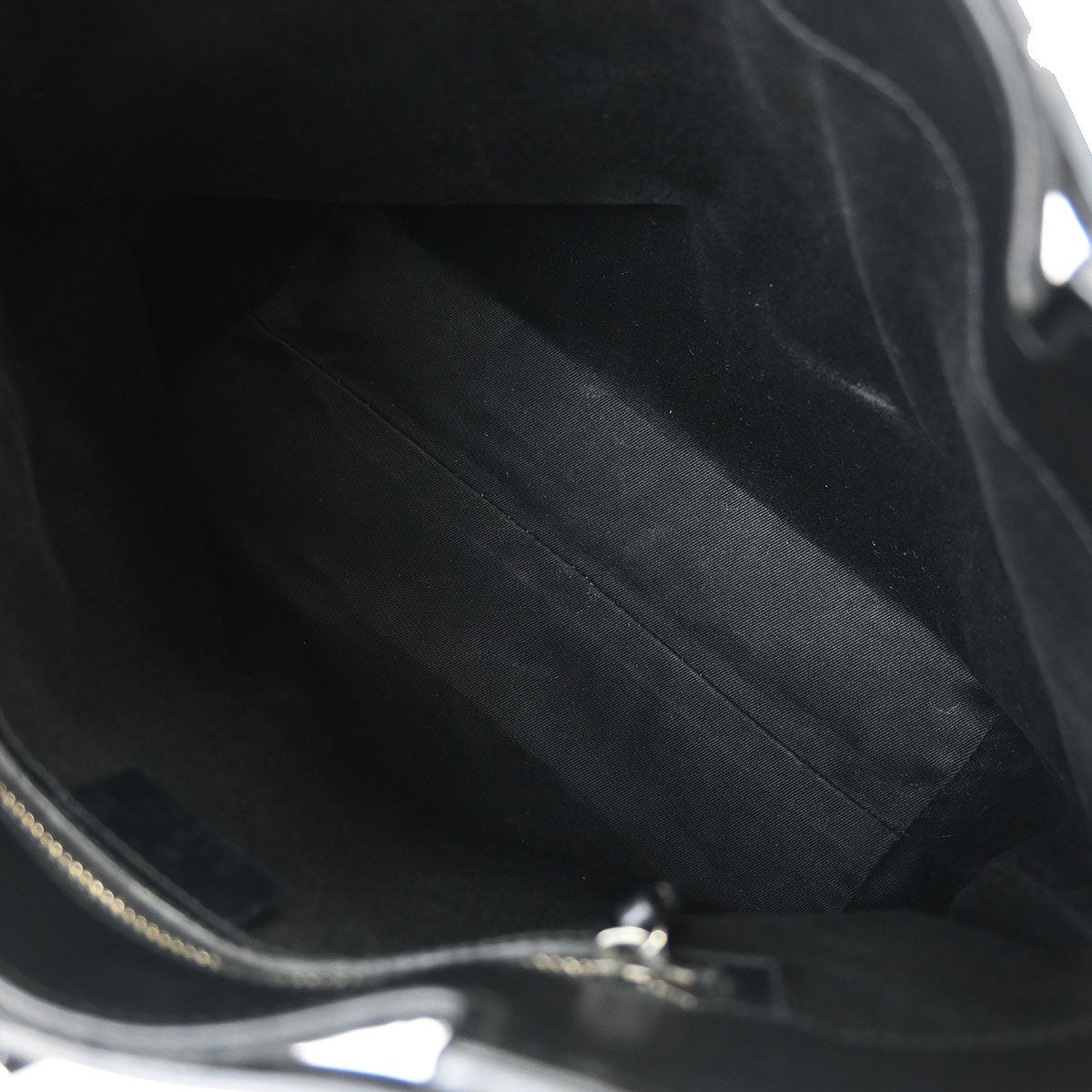 Gucci Belted Bucket Tote Gg Canvas With Leather Black Canvas Tote Bag Bag (Authentic Pre-Loved)