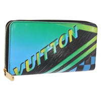 Louis Vuitton Zippy Wallet Nm Epi Race Édition Limitée Blue Leather Wallets Accessory (Authentic Pre-Loved)