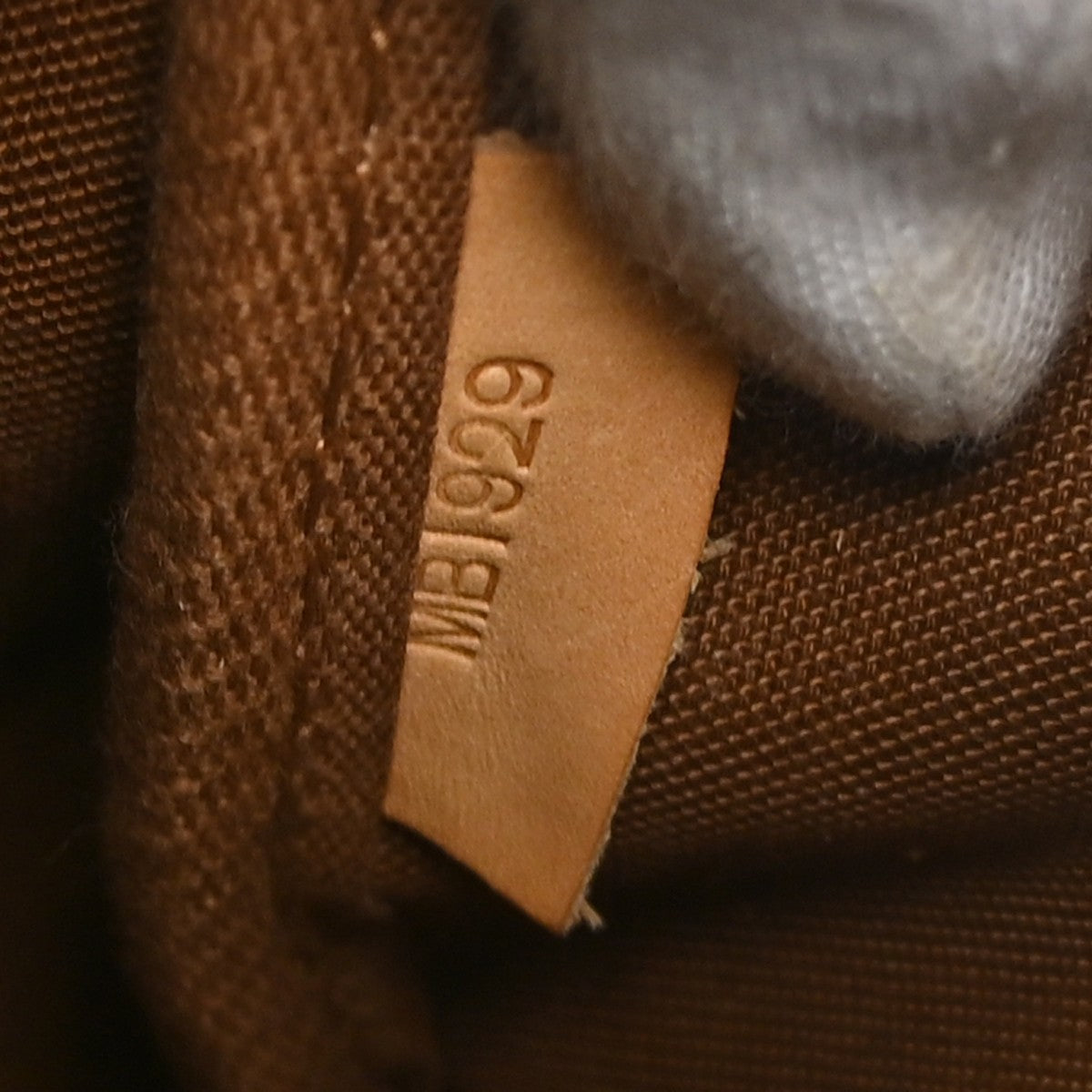 Louis Vuitton Saumur Handbag Monogram Canvas Brown Canvas Shoulder Bag Bag (Authentic Pre-Loved)