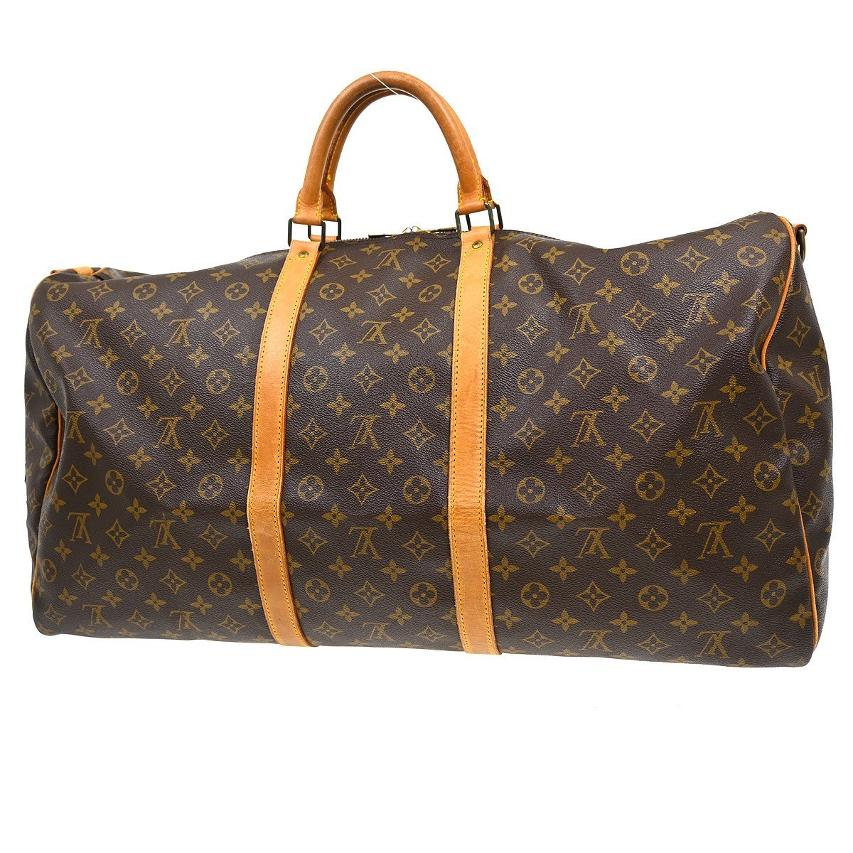 Louis Vuitton Louis Vuitton Keepall Bag Monogram Canvas Brown Canvas Travel Bag Bag (Pre-Loved)
