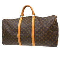 Louis Vuitton Louis Vuitton Keepall Bag Monogram Canvas Brown Canvas Travel Bag Bag (Pre-Loved)