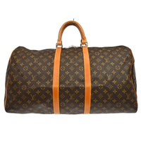 Louis Vuitton Louis Vuitton Keepall Bag Monogram Canvas Brown Canvas Travel Bag Bag (Pre-Loved)