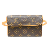 Louis Vuitton Louis Vuitton Florentine Pochette Monogram Canvas Brown Canvas Clutche & Pouche Bag (Pre-Loved)