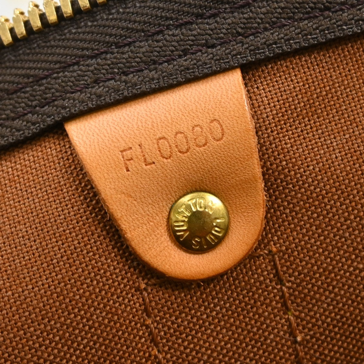 Louis Vuitton Keepall Bag Monogram Canvas Brown Canvas Travel Bag Bag (Authentic Pre-Loved)