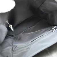 Chanel Vintage Flap Backpack Leather Black Leather Backpack Bag (Pre-Loved)