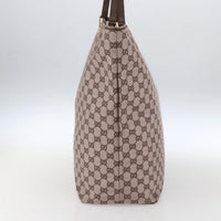 Gucci Gucci Vintage Bucket Shopping Tote Gg Canvas Pink Canvas Tote Bag Bag (Pre-Loved)