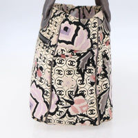 Chanel Chanel Vintage Floral Tote Canvas Beige Canvas Tote Bag Bag (Pre-Loved)
