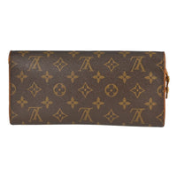 Louis Vuitton Twin Handbag Monogram Canvas Brown Canvas Clutche & Pouche Bag (Authentic Pre-Loved)