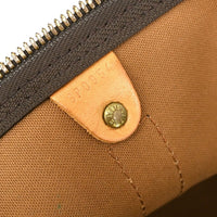 Louis Vuitton Keepall Bag Monogram Canvas Brown Canvas Travel Bag Bag (Pre-Loved)