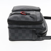 Louis Vuitton Utility Business Bag Damier Graphite Gray Canvas Shoulder Bag Bag (Authentic Pre-Loved)
