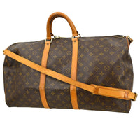 Louis Vuitton Louis Vuitton Keepall Bandouliere Bag Monogram Canvas Brown Canvas Travel Bag Bag (Pre-Loved)