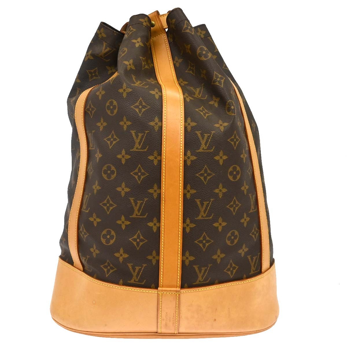 Louis Vuitton Randonnee Backpack Monogram Canvas Brown Canvas Shoulder Bag Bag (Pre-Loved)