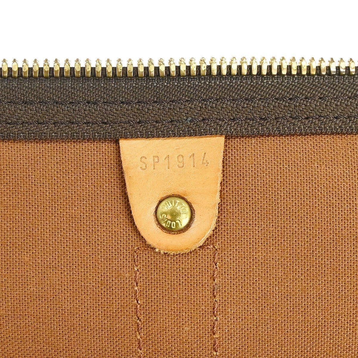 Louis Vuitton Louis Vuitton Keepall Bag Monogram Canvas Brown Canvas Travel Bag Bag (Authentic Pre-Loved)