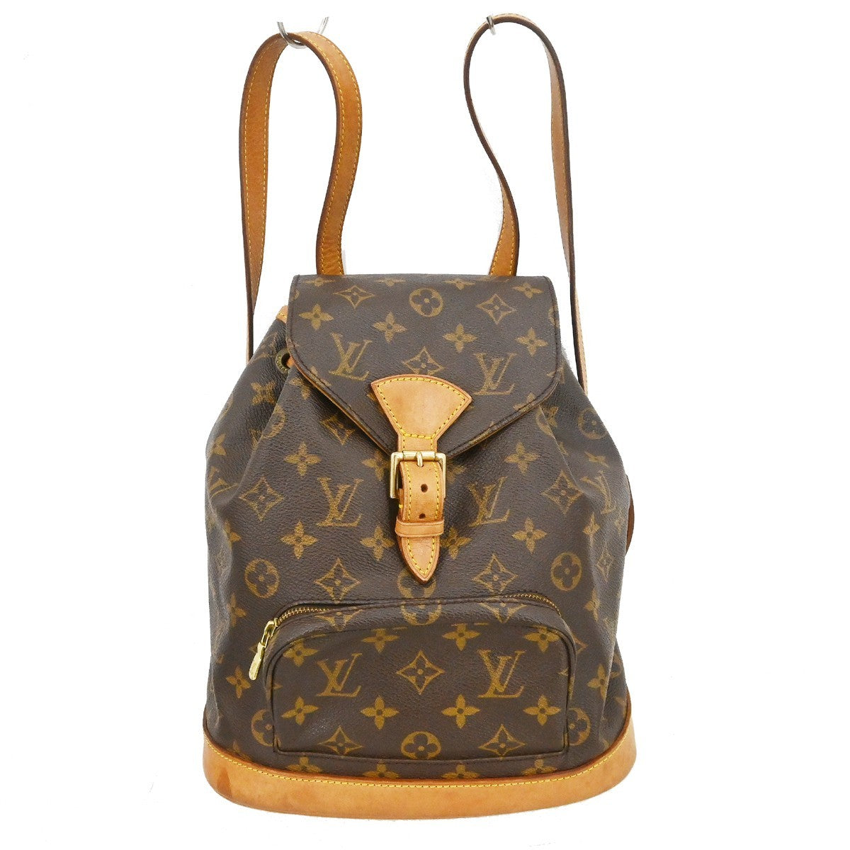 Louis Vuitton Vintage Montsouris Backpack Monogram Canvas Brown Canvas Backpack Bag (Pre-Loved)