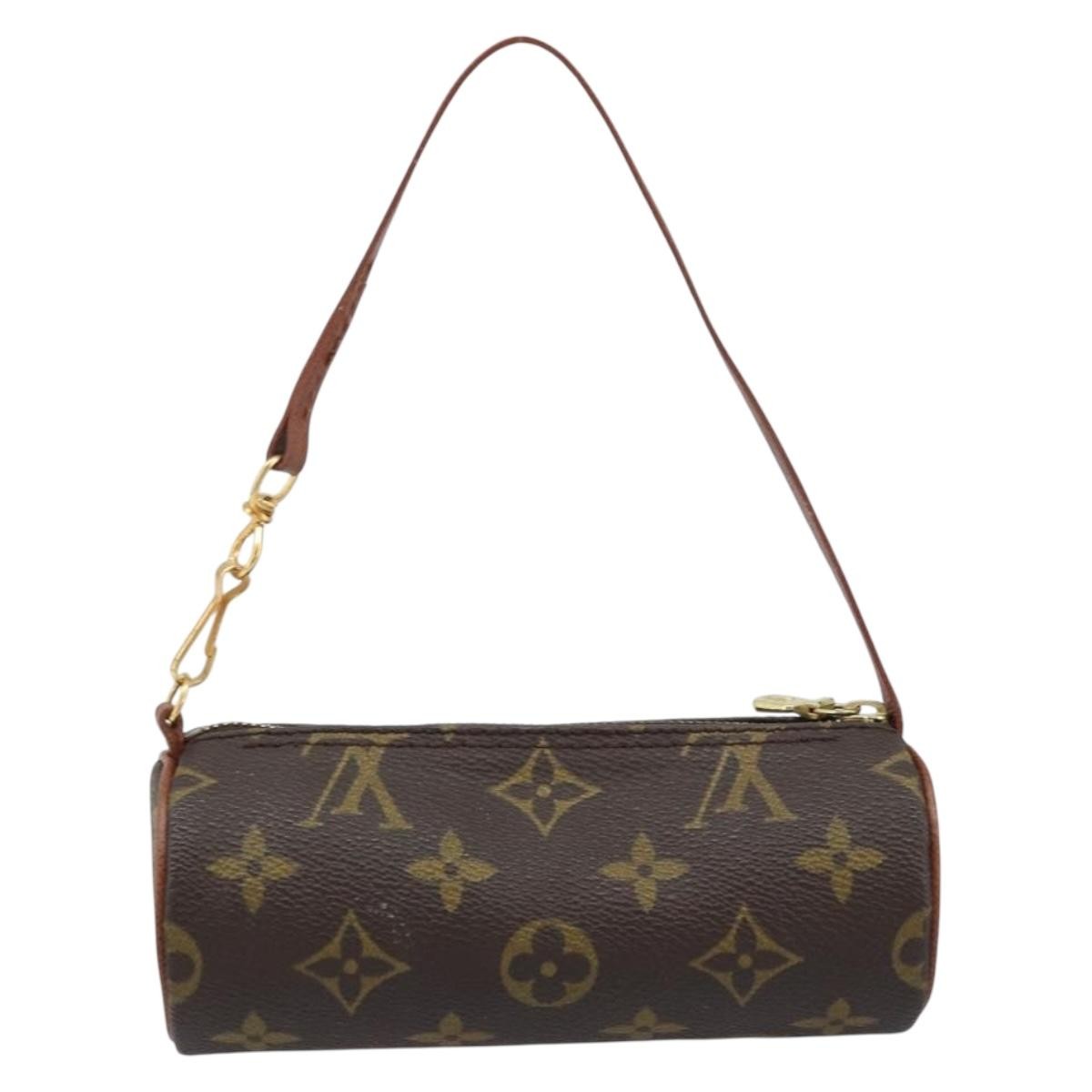 Louis Vuitton Papillon Pochette Monogram Canvas Brown Canvas Clutche & Pouche Bag (Pre-Loved)