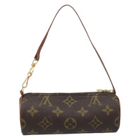 Louis Vuitton Papillon Pochette Monogram Canvas Brown Canvas Clutche & Pouche Bag (Pre-Loved)