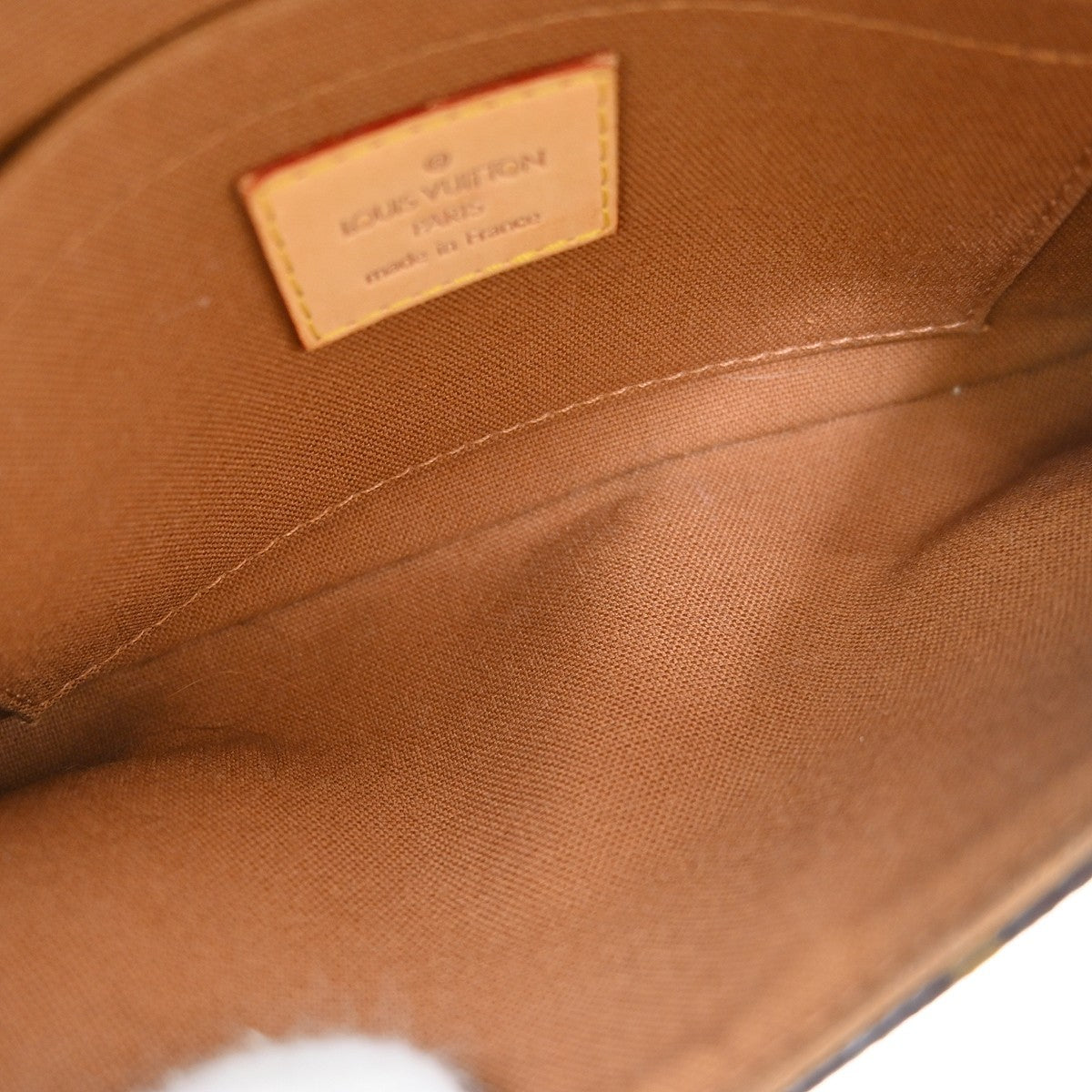 Louis Vuitton Ceinture Pochette Solo Belt Bag Monogram Canvas Brown Canvas Clutche & Pouche Bag (Authentic Pre-Loved)