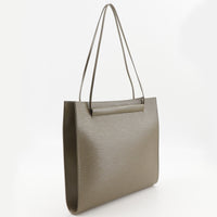 Louis Vuitton Louis Vuitton Saint Tropez Handbag Epi Leather Gray Leather Tote Bag Bag (Authentic Pre-Loved)