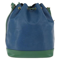 Louis Vuitton Bicolor Noe Handbag Epi Leather Blue Leather Shoulder Bag Bag (Pre-Loved)
