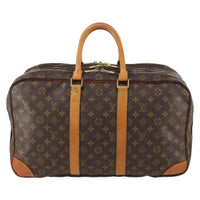 Louis Vuitton Sac Trois Poches Handbag Monogram Canvas Brown Canvas Travel Bag Bag (Pre-Loved)