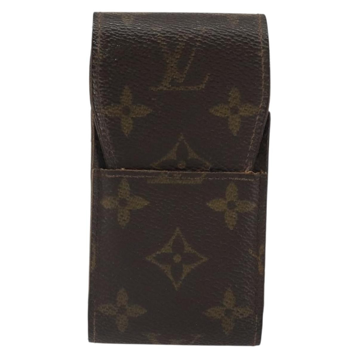 Louis Vuitton Louis Vuitton Cigarette Case Monogram Canvas Brown Canvas Clutche & Pouche Bag (Pre-Loved)