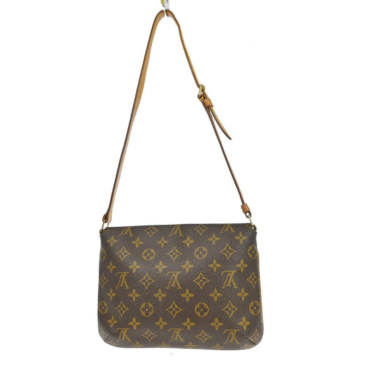 Louis Vuitton Louis Vuitton Musette Tango Handbag Monogram Canvas Brown Canvas Shoulder Bag Bag (Pre-Loved)