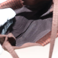 Hermes Hermes Herline Crossbody Canvas Brown Canvas Bag (Pre-Loved)