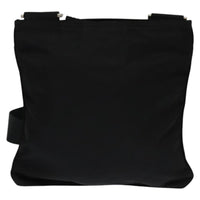 Prada Front Pocket Messenger Bag Tessuto Black Nylon Shoulder Bag Bag (Authentic Pre-Loved)
