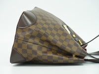 Louis Vuitton Hampstead Handbag Damier Brown Canvas Tote Bag Bag (Authentic Pre-Loved)