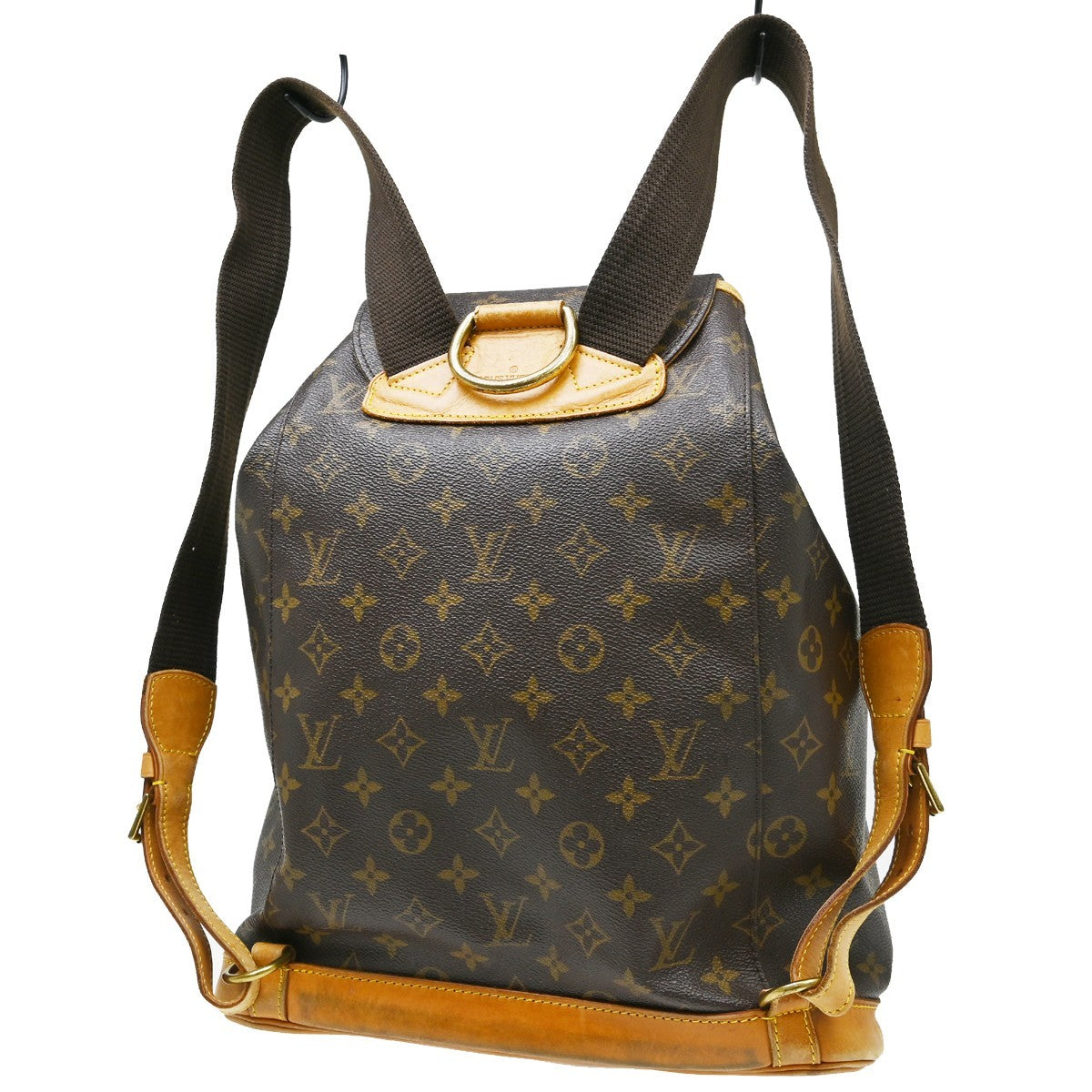 Louis Vuitton Louis Vuitton Vintage Montsouris Backpack Monogram Canvas Brown Canvas Backpack Bag (Pre-Loved)