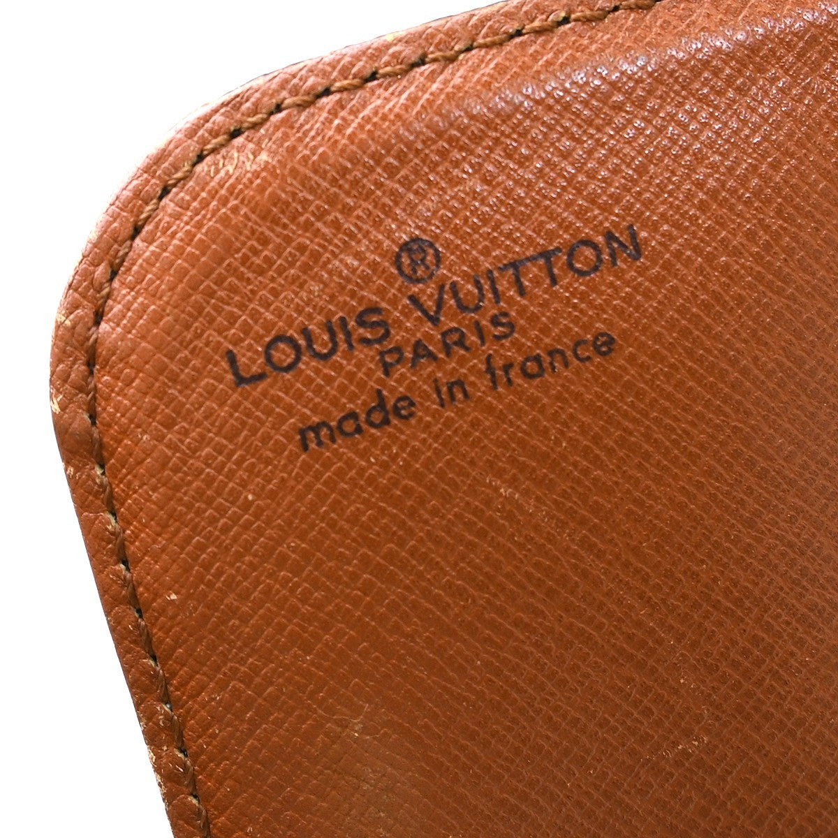 Louis Vuitton Cartouchiere Handbag Monogram Canvas Brown Canvas Shoulder Bag Bag (Authentic Pre-Loved)