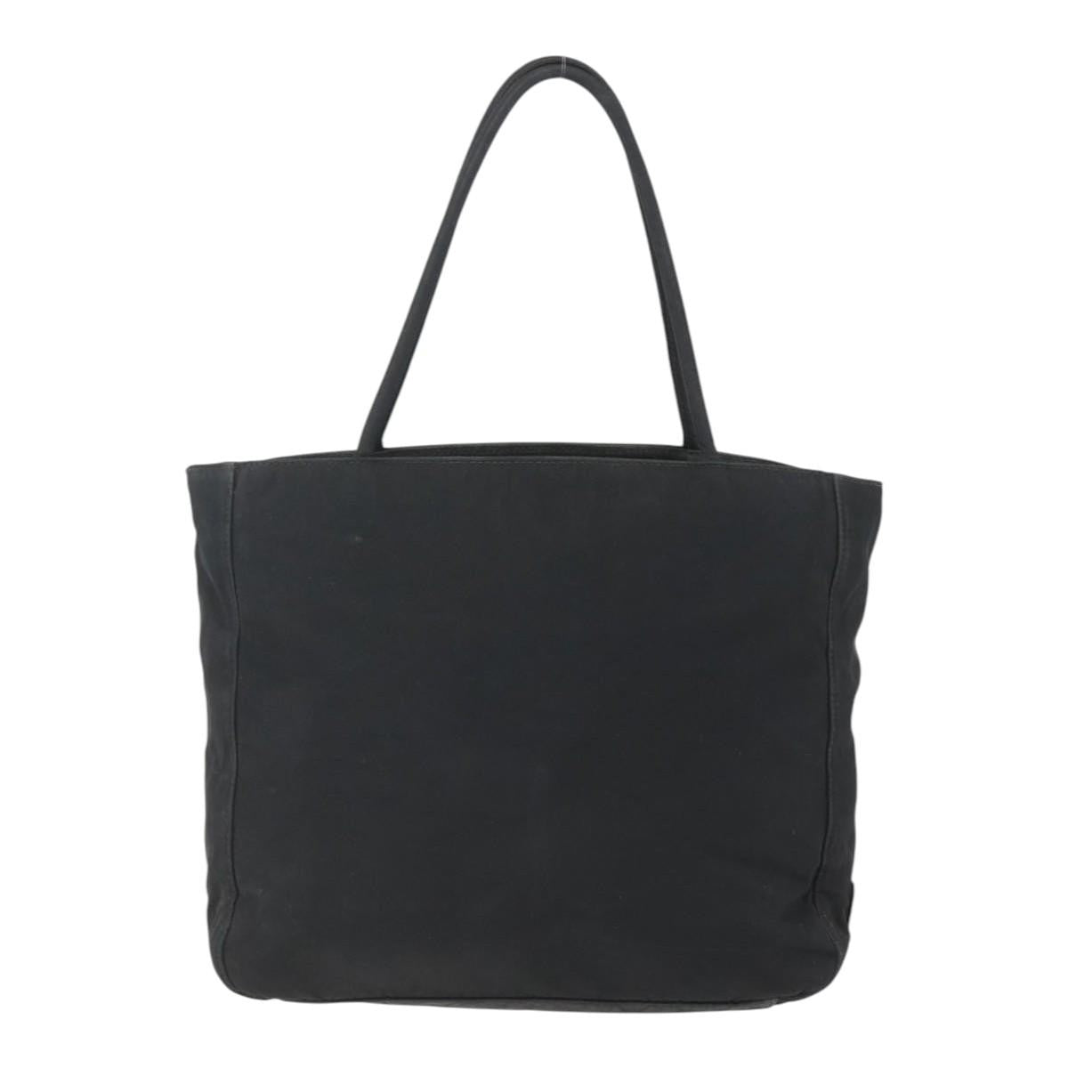 Prada Vintage Tote Tessuto Black Nylon Tote Bag Bag (Pre-Loved)