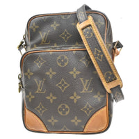 Louis Vuitton Amazone Bag Monogram Canvas Brown Canvas Shoulder Bag Bag (Authentic Pre-Loved)
