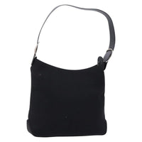 Salvatore Ferragamo Vala Shoulder Bag Canvas Black Canvas Bag (Authentic Pre-Loved)