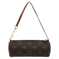 Louis Vuitton Papillon Pochette Monogram Canvas Brown Canvas Clutche & Pouche Bag (Pre-Loved)