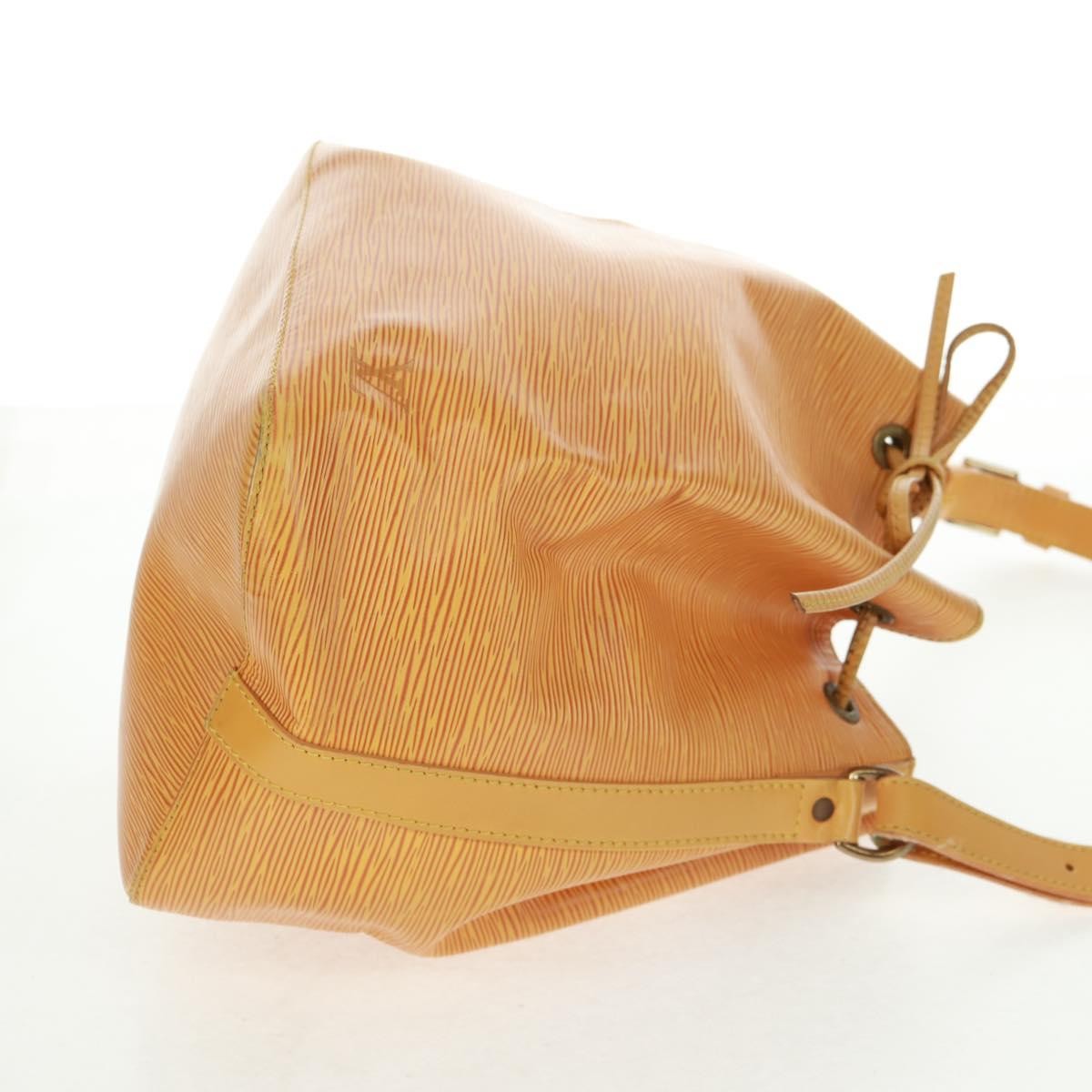 Louis Vuitton Petit Noe Handbag Epi Leather Yellow Leather Shoulder Bag Bag (Pre-Loved)