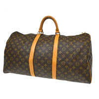 Louis Vuitton Louis Vuitton Keepall Bag Monogram Canvas Brown Canvas Travel Bag Bag (Pre-Loved)