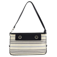 Burberry Vintage Shoulder Bag Canvas Beige Canvas Shoulder Bag Bag (Pre-Loved)