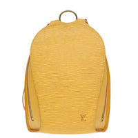 Louis Vuitton Mabillon Backpack Epi Leather Yellow Leather Backpack Bag (Authentic Pre-Loved)