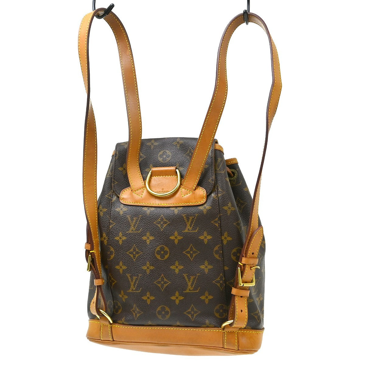 Louis Vuitton Louis Vuitton Vintage Montsouris Backpack Monogram Canvas Brown Canvas Backpack Bag (Pre-Loved)
