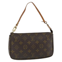 Louis Vuitton Pochette Accessoires Nm Monogram Canvas Brown Canvas Clutche & Pouche Bag (Pre-Loved)