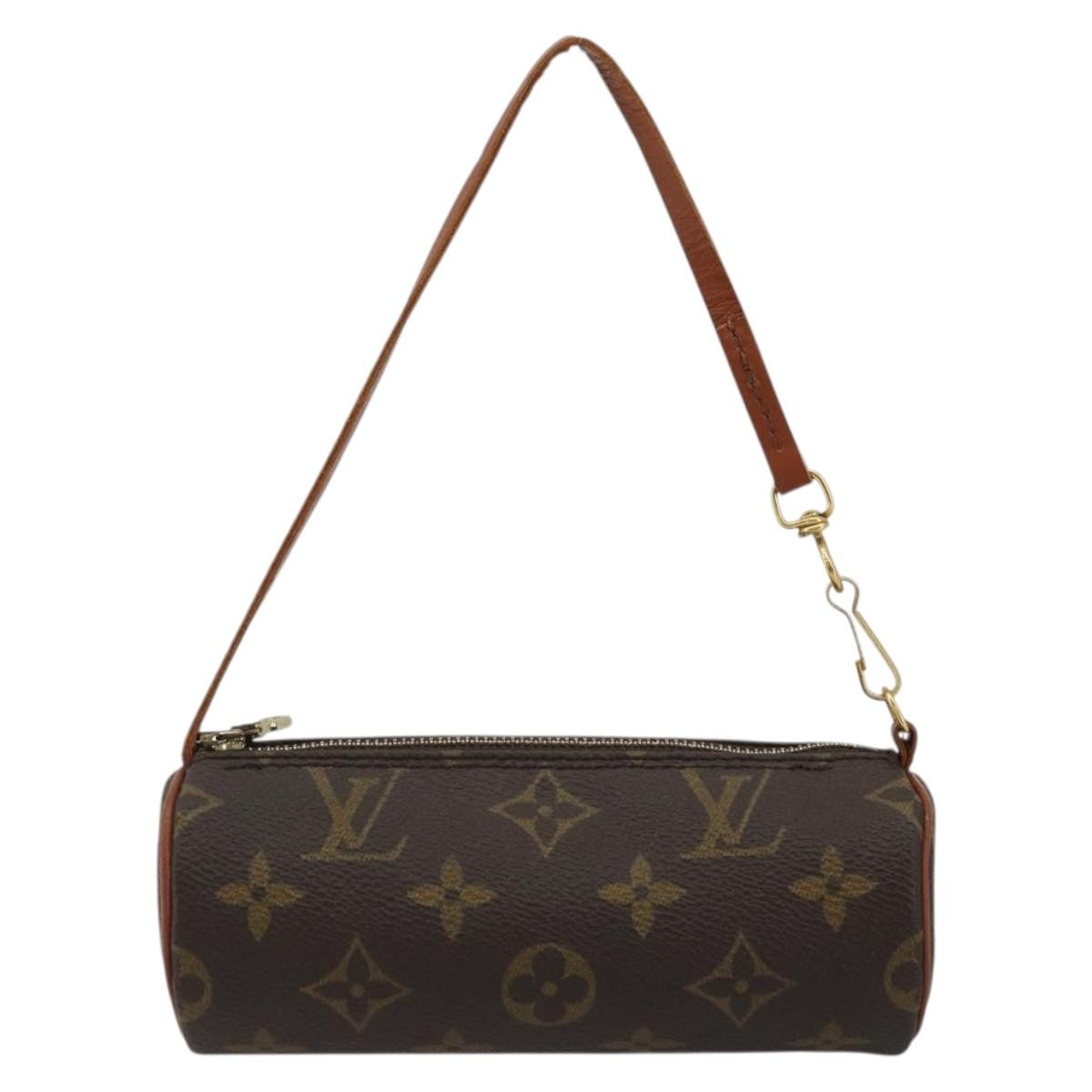 Louis Vuitton Papillon Pochette Monogram Canvas Brown Canvas Clutche & Pouche Bag (Pre-Loved)